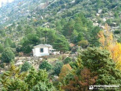 La Pedriza - Collado del Cabrón - Charca Verde - Refugio Giner_ Viaje Senderismo Madrid;senderismo 